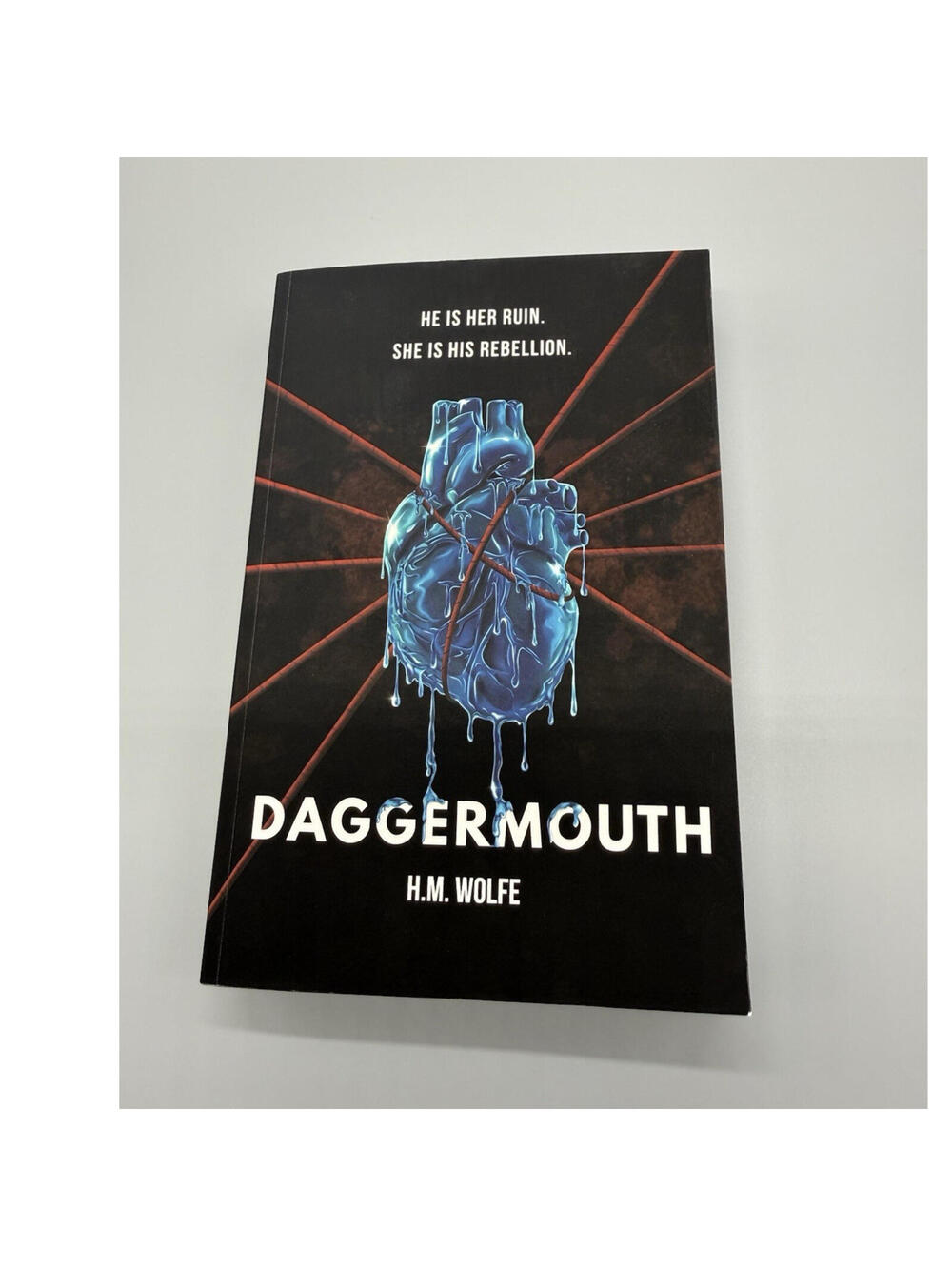 Daggermouth by H.M. Wolfe English Paperback Novel, Fiction Book, Literary Story